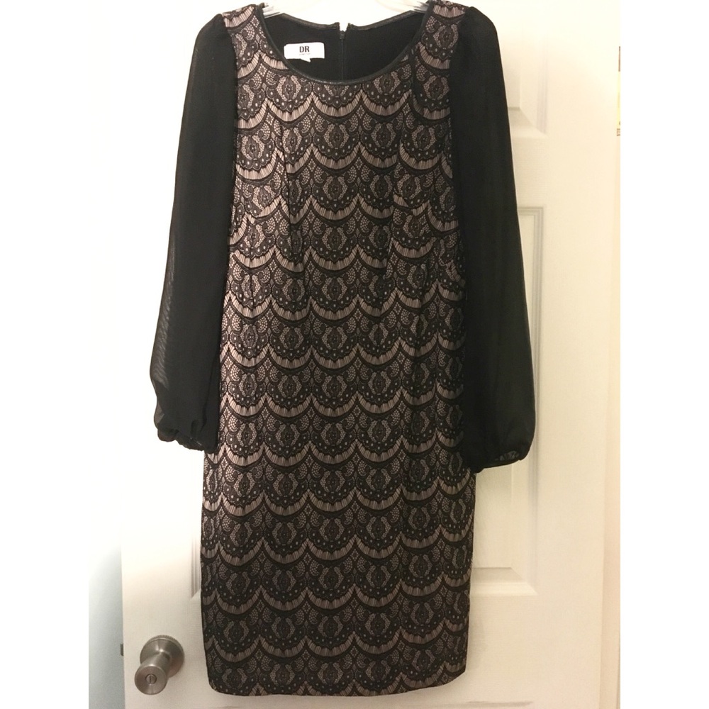 Black Lace cocktail dress